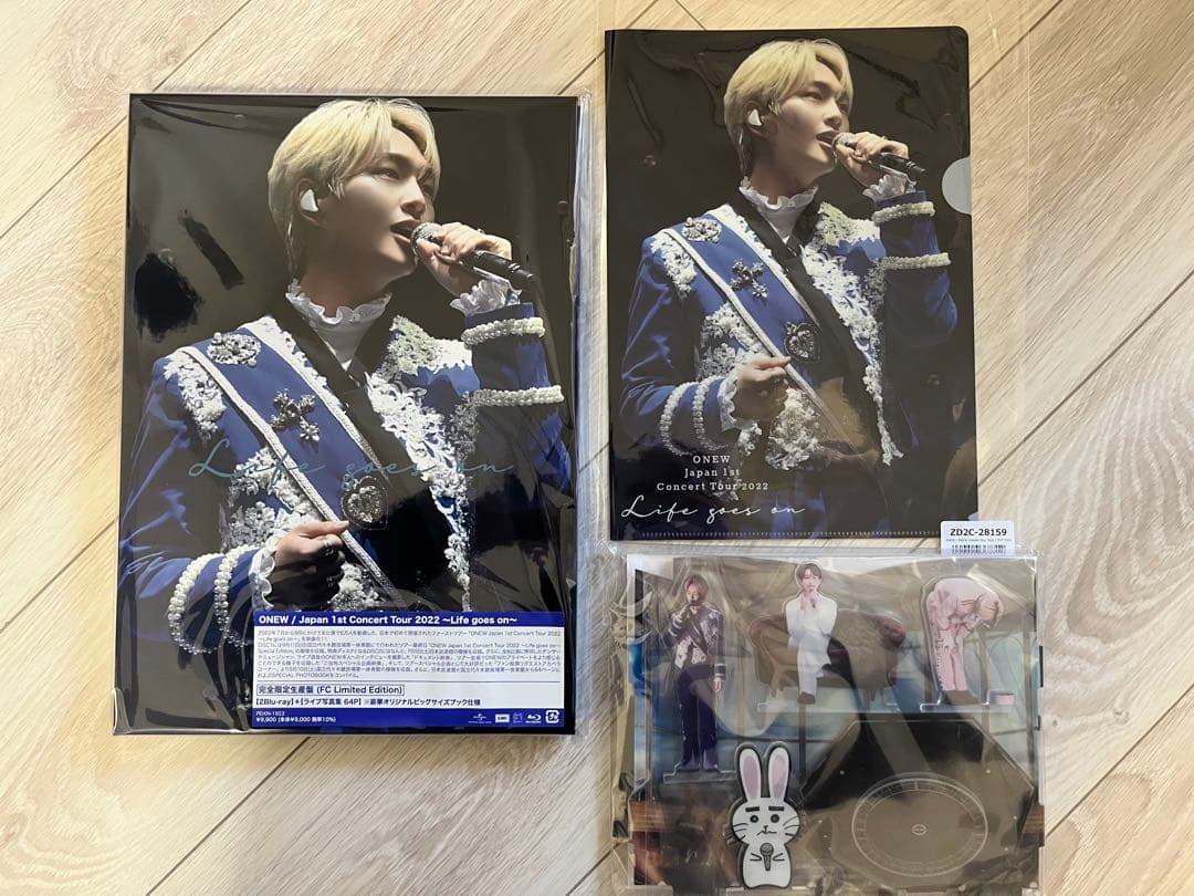 【FC限定】オニュ 1st concert DVD ソロコン グッズ付完全限定生産盤(ファンクラブ限定盤) 「ONEW Japan 1st