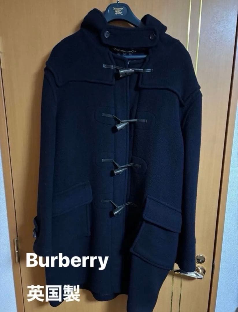 Burberrys ネイビー ウールダッフルコート 英国製 中古・古着通販】Burberry's (バーバリーズ) ダッフルコート ネイビー
