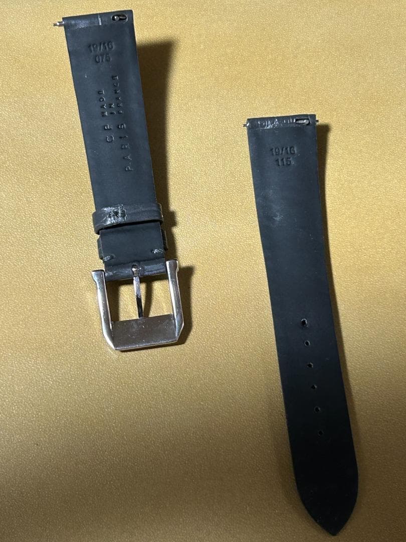 カミーユフォルネ アリゲーターマット竹斑ベルト 幅19mm - メルカリ