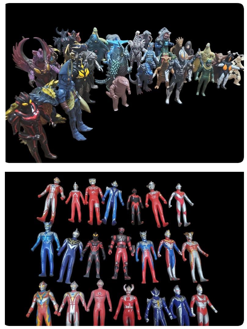 ウルトラマン 怪獣 ソフビ 50体以上 まとめ売り