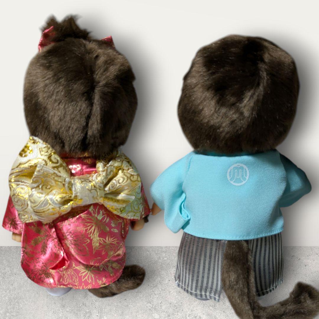 モンチッチ 和服 ぬいぐるみ 紋付袴 振袖 - メルカリ