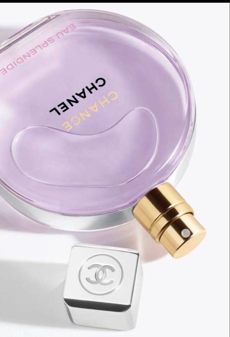 未開封シャネルチャンスオースプランディド50mlギフトボックス、カード