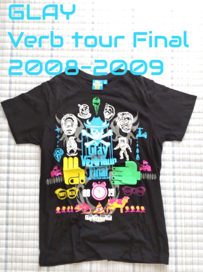 未使用 GLAYツアーTシャツ Verb tour Final2008-2009 - メルカリ
