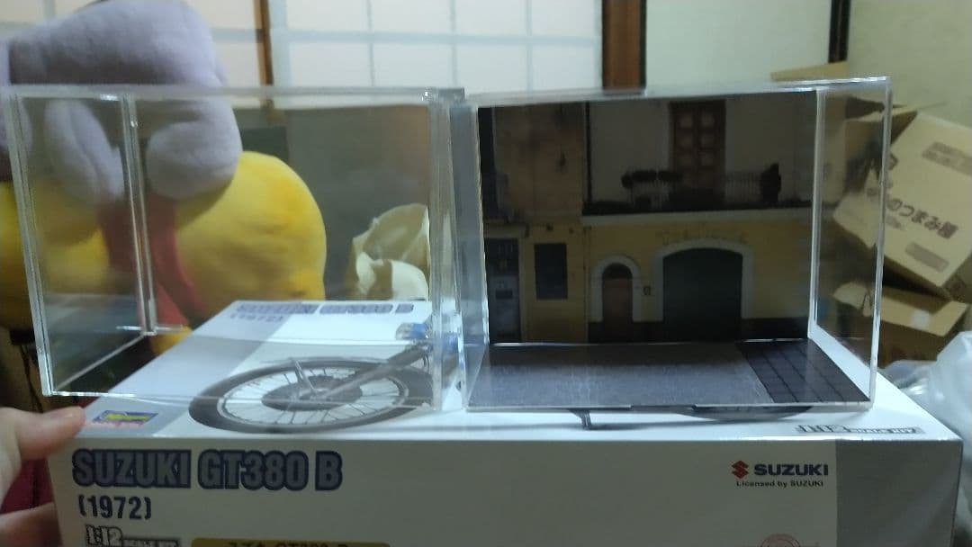 バイクプラモデルエイプ製作用依頼用 エイプのみの販売。KH400は付き