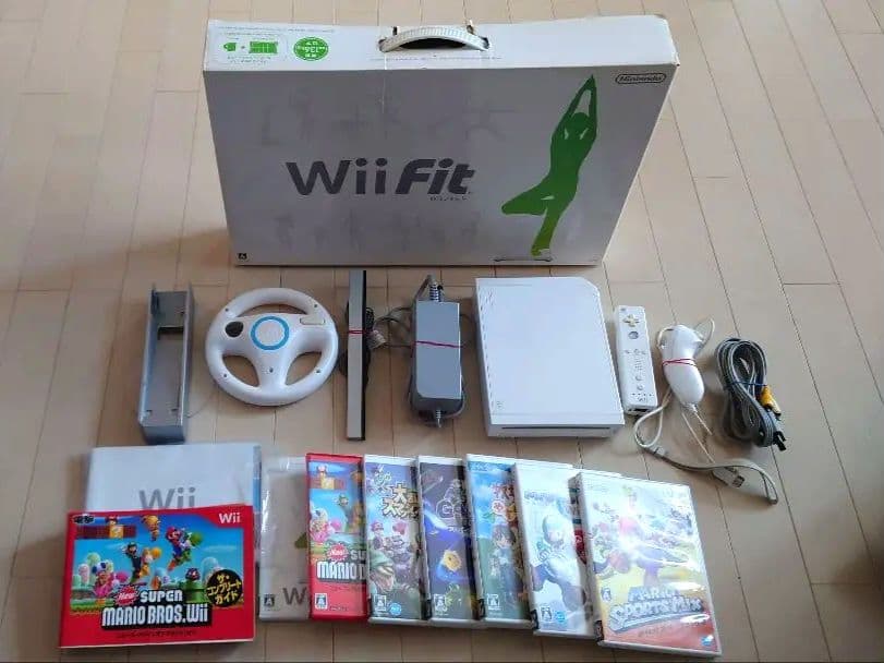 Wiiセット  wiifit、マリカーマリオシリーズ Wiiセット wiifit、マリカーマリオシリーズ Wiiセット wiifit