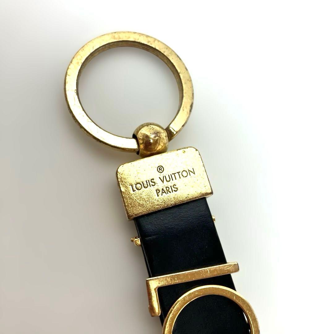 廃盤品】ルイヴィトン ポルト クレ ドラゴンヌ レタリング キーリング-税込