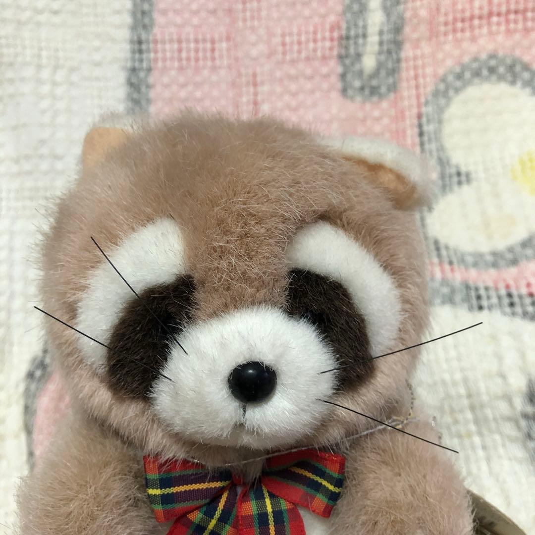 昭和レトロ HIROKUN HOUSE ヒロクンハウス アライグマ ぬいぐるみ
