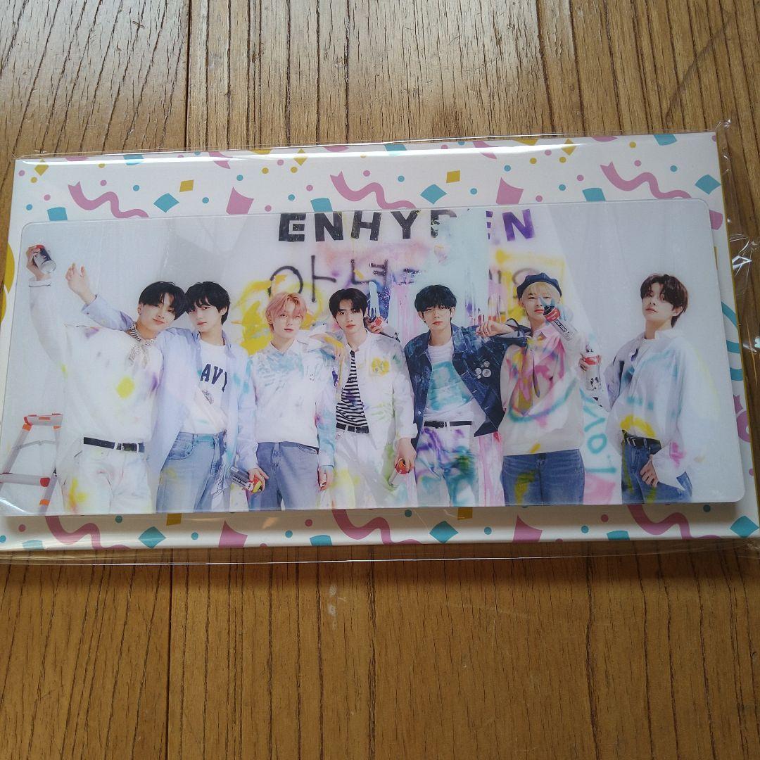 ENHYPEN 1stANNIVERSARYフォトフレーム＆トレカ7枚セット - メルカリ