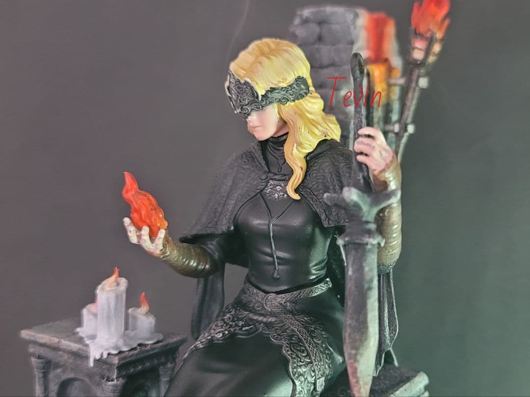 ダークソウル3☆火防女☆ガレージキット塗装済み完成品 - メルカリ