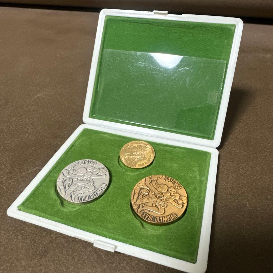 1964年 東京オリンピック 記念メダル 金 銀 銅 セット - メルカリ