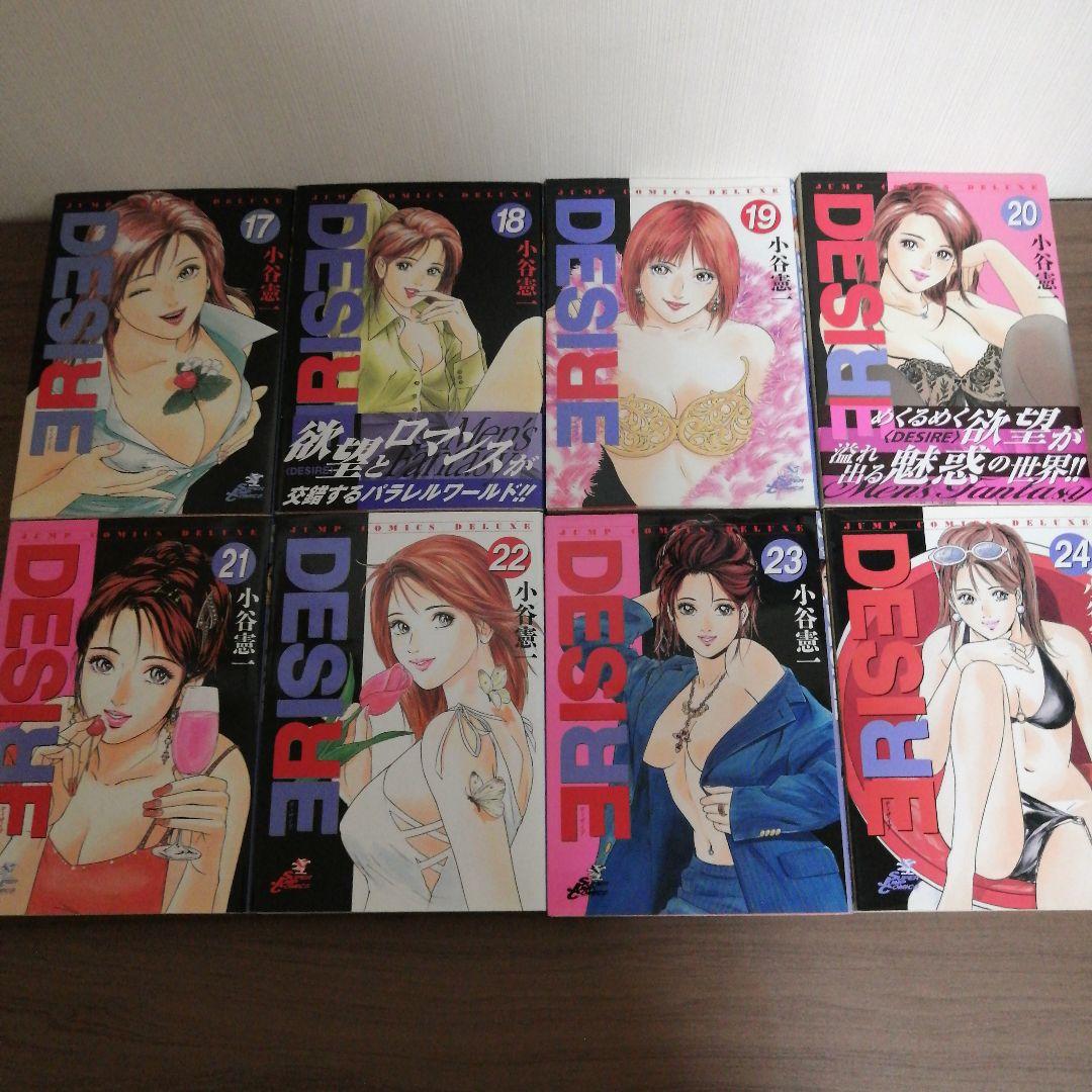 DESIRE、DESIRE 2nd season　計32冊　小谷憲一
