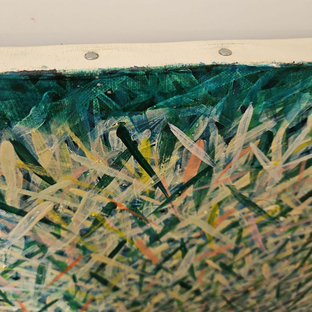 旺盛」加藤將信油絵抽象油彩画 F20号