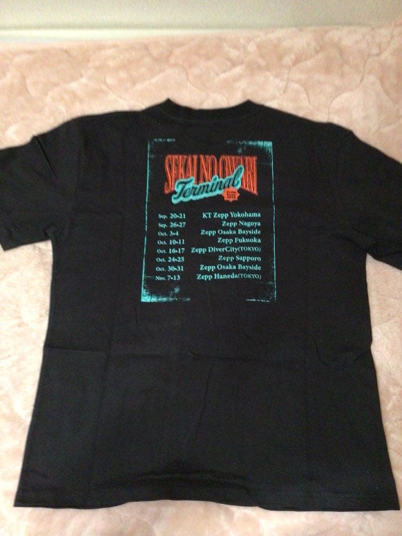 セカオワ TerminalツアーTシャツ Mサイズ - メルカリ