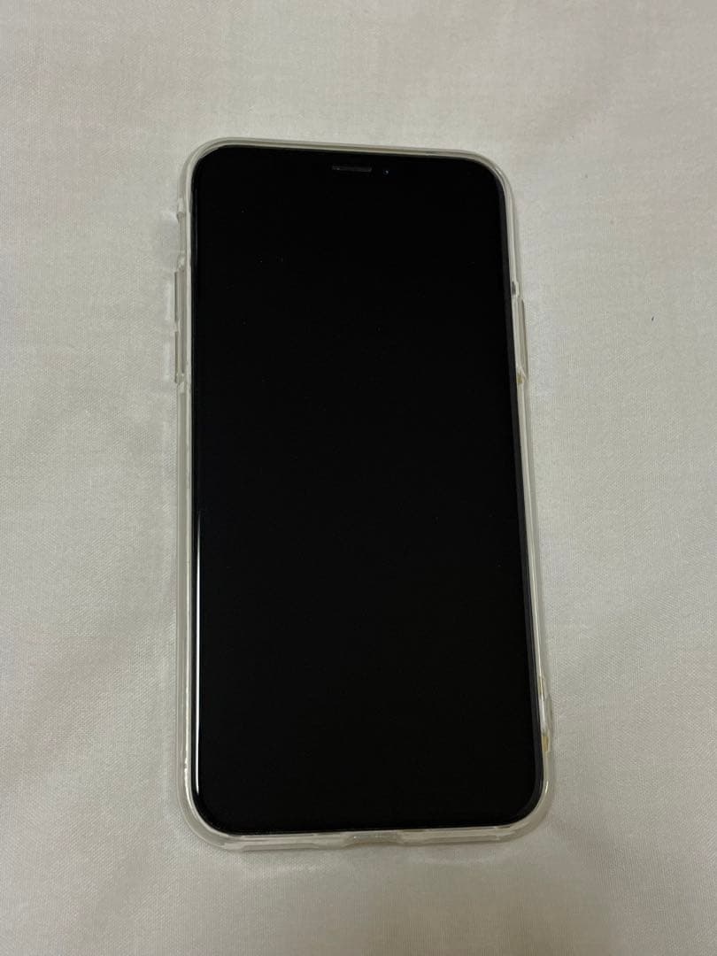 iPhoneX 64G シルバー SIMロック解除済み