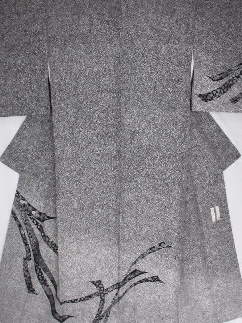 着用少ない！たたき染め＊金彩＊刺繡＊白＆黒＊作家物＊訪問着