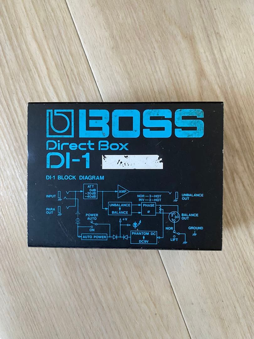 BOSS Dl−1 Direct Box ダイレクトボックス BOSS ( ボス ) DI-1 定番ダイレクトボックス(DI) 送料無料 | サウンド