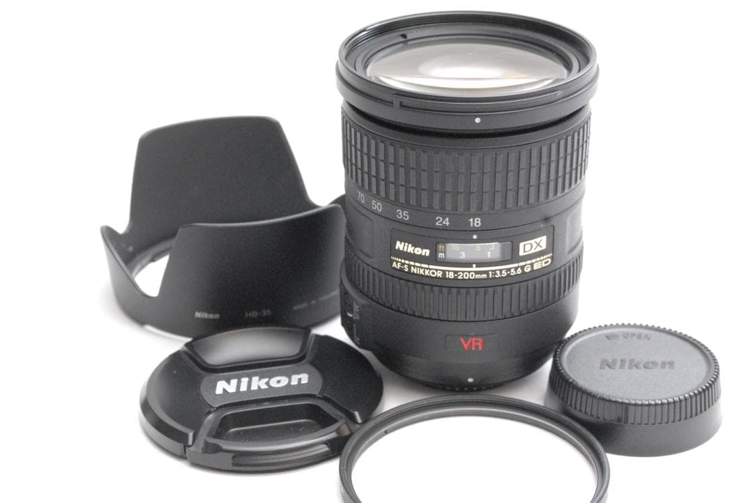 Nikon AFS NIKKOR 18-200mm DX VR (良品） Amazon.com : Nikon 18-200mm f/3.5-5.6G AF-S ED VR II Nikkor
