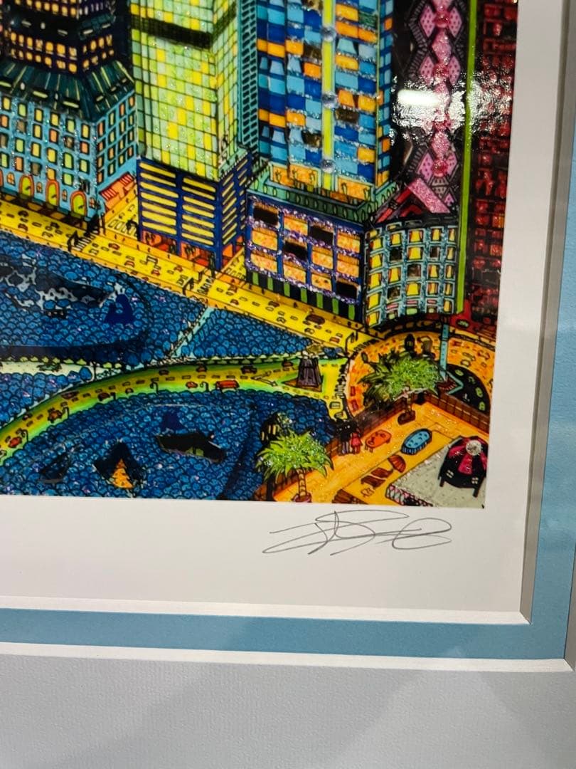 ヨハン•ペラトーネル正規品！(ニューヨーク•アット•ナイト）作品証明