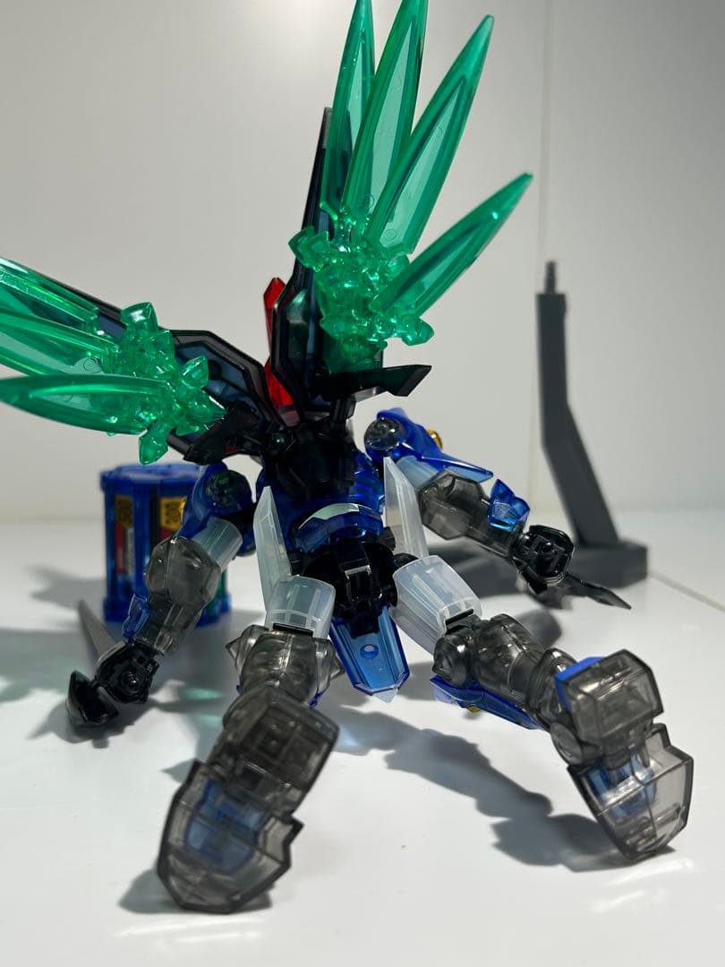 プラモデル 模型 組立済 ダンボール戦機 LBX クリア アキレスD9 - メルカリ