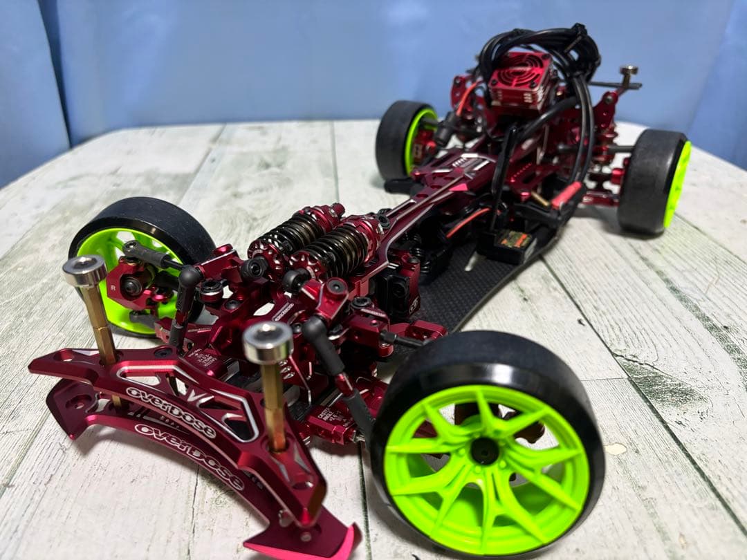 GALM リヤモーター オプション多数 メカ ボディ付 overdose ガルム