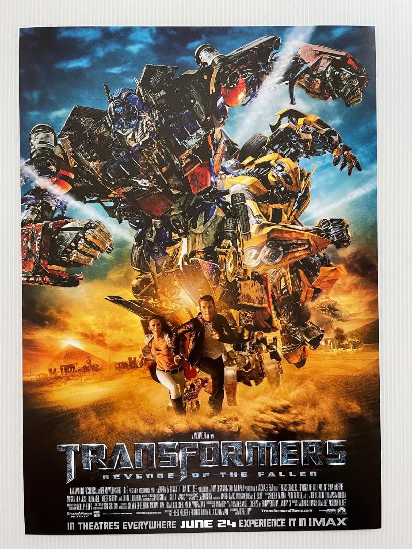 US予告版ポスター『トランスフォーマー/リベンジ』 - メルカリ