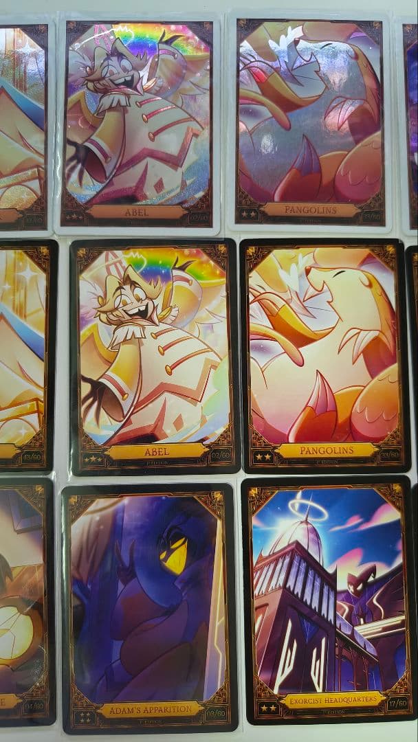 アベル FOIL、アダム他 天国勢トレカまとめ売り15枚 ハズビンホテル