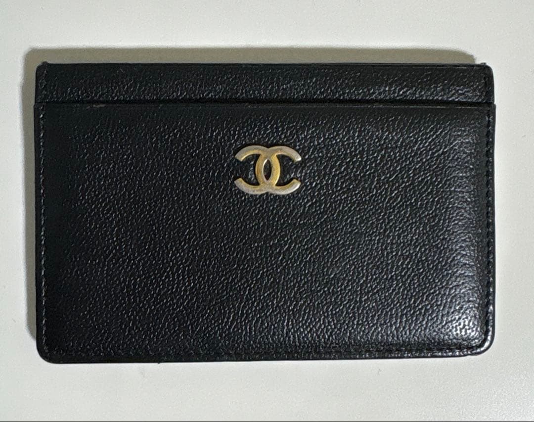 m*e様 CHANEL シャネル カード 名刺 パスケース シャネル 名刺入れ カードケース レディース ブラック CHANEL AP3624