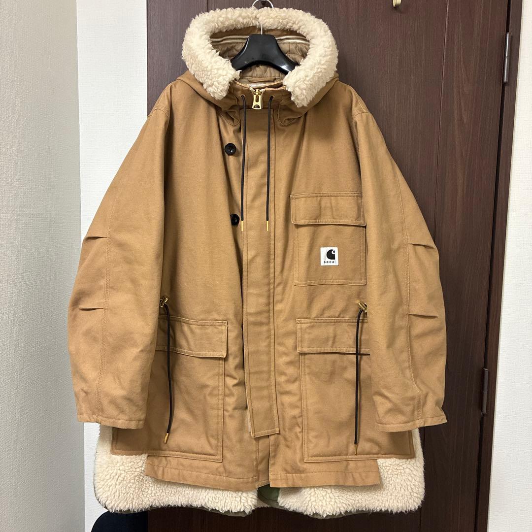 ジャケット・アウター Sacai Carhartt WIP Canvas Parka Siberian サカイ - sacai | Carhartt WIP Canvas Parka | RESTIR リステア