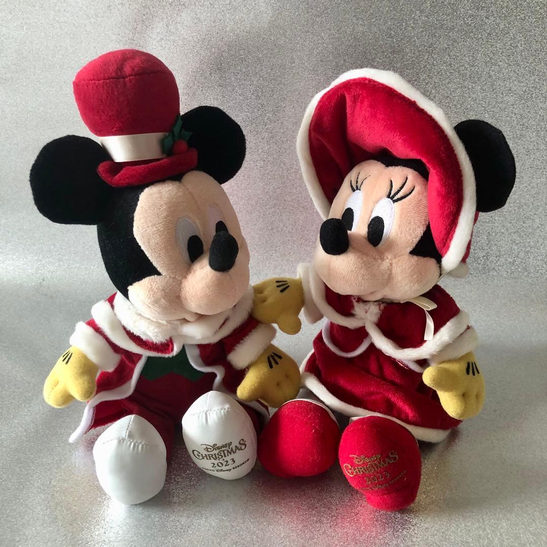 ミッキー&ミニー ミニサイズ ペアぬいぐるみ ディズニーランド限定