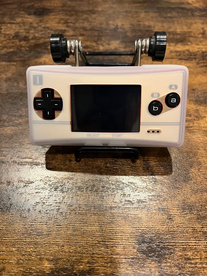 ゲームボーイミクロファミコンカラー 動作品 】任天堂 ゲームボーイミクロ ファミコン カラー 動作確認済み