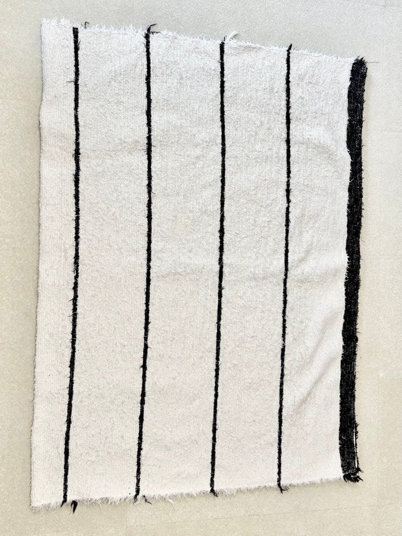 本日限り】モモナチュラル JARAPA RUG PIN LINE ラグ