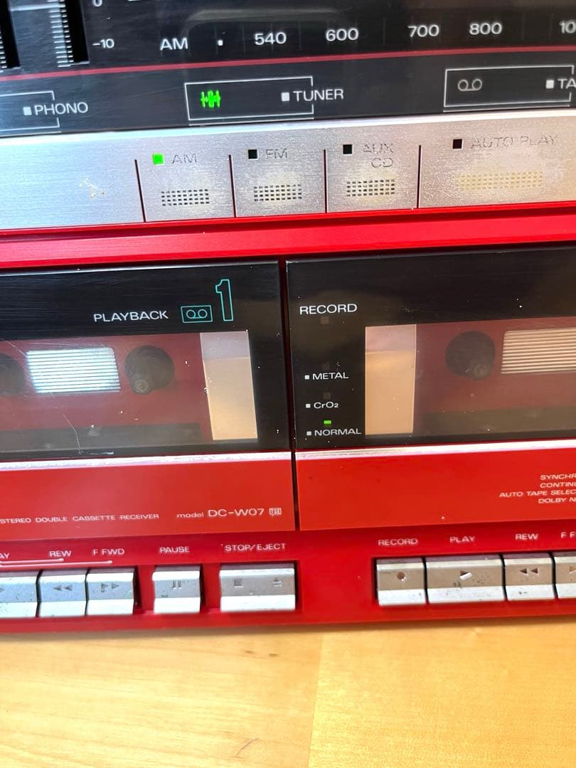 SANYO DC-W07 サンヨー レコード カセット ラジカセ コンポ