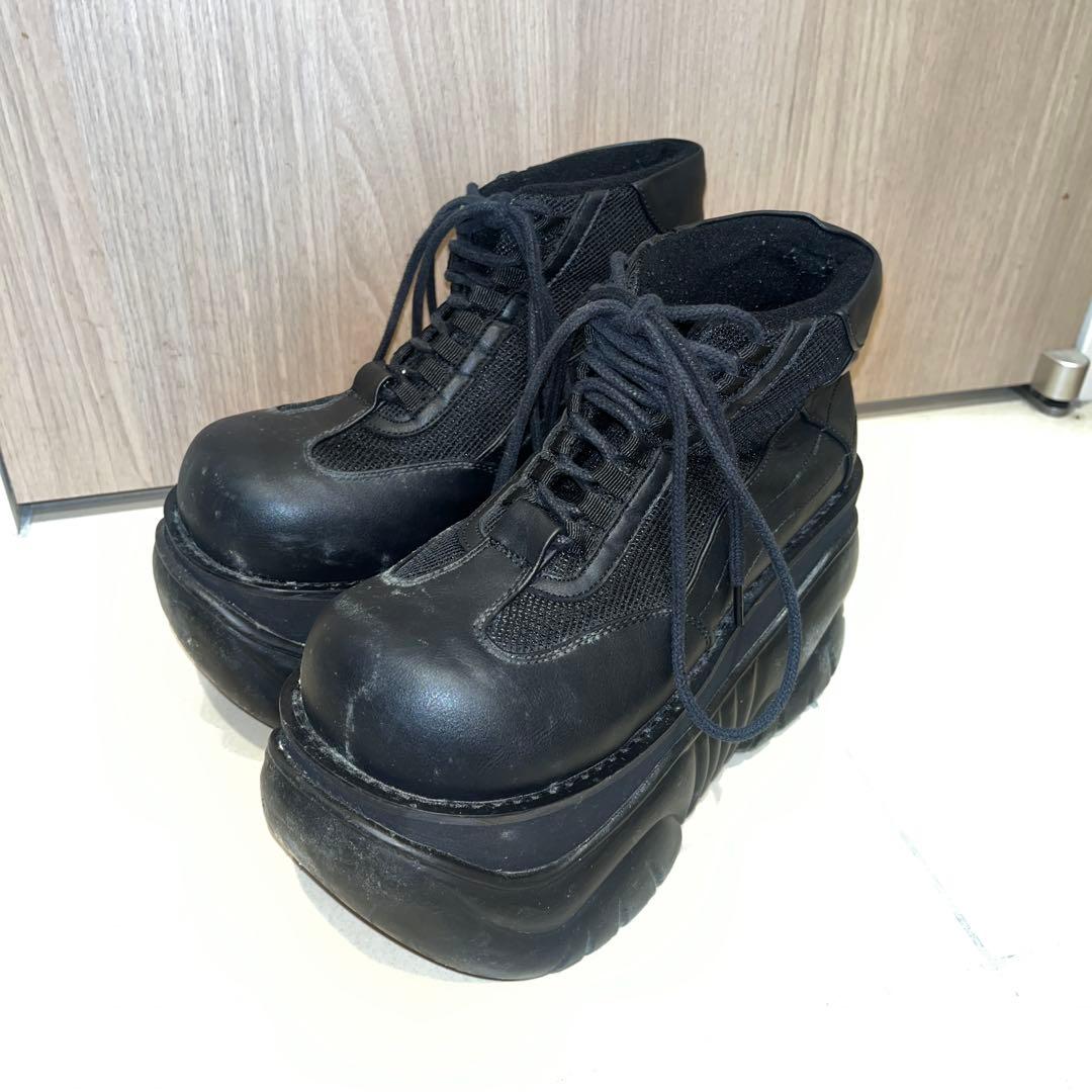 【最終値下げ】Demonia 厚底スニーカー 26.0cm ブラック