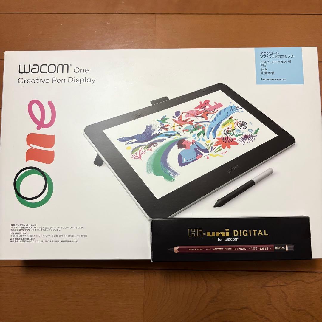液タブ・ペンタブ Wacom One 簡単設定で使いやすい「Wacom One」の新しい液タブ/ペンタブが登場