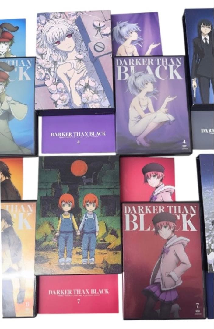 DARKER THAN BLACK -流星の双子- DVD 全8巻セット アニメ
