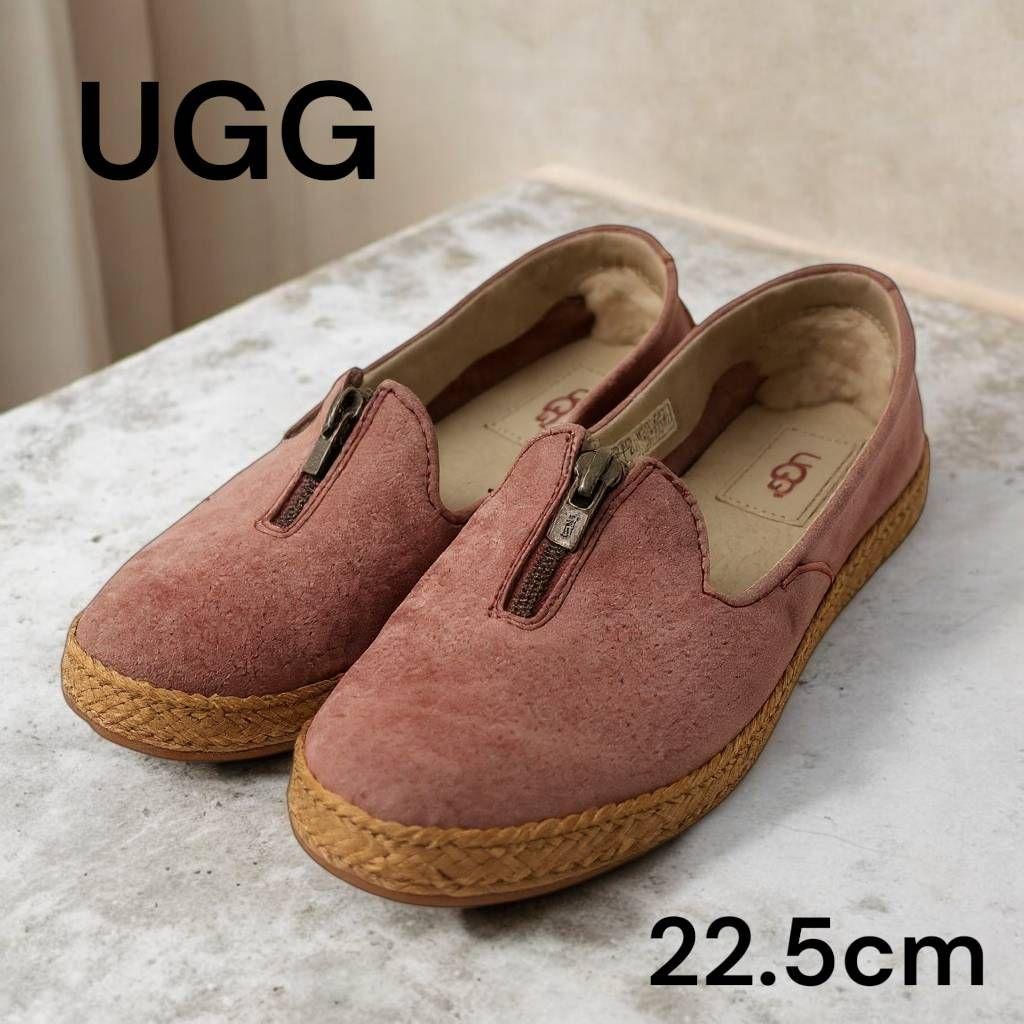 UGG アグ スリッポン ジッパー モカシン 22.5 - メルカリ