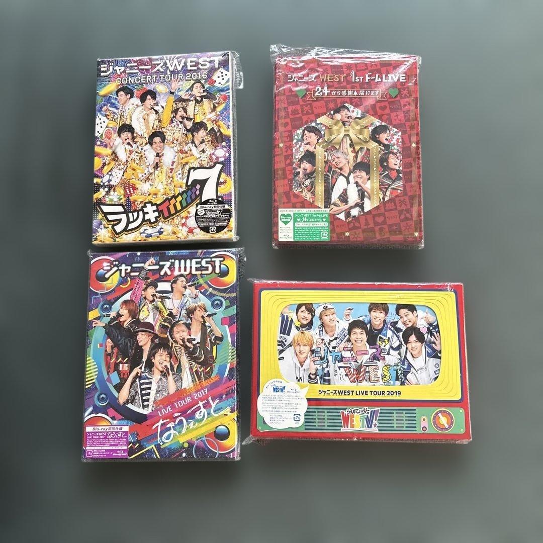 ジャニーズWEST(WEST.) Blu-ray×4枚セット - メルカリ