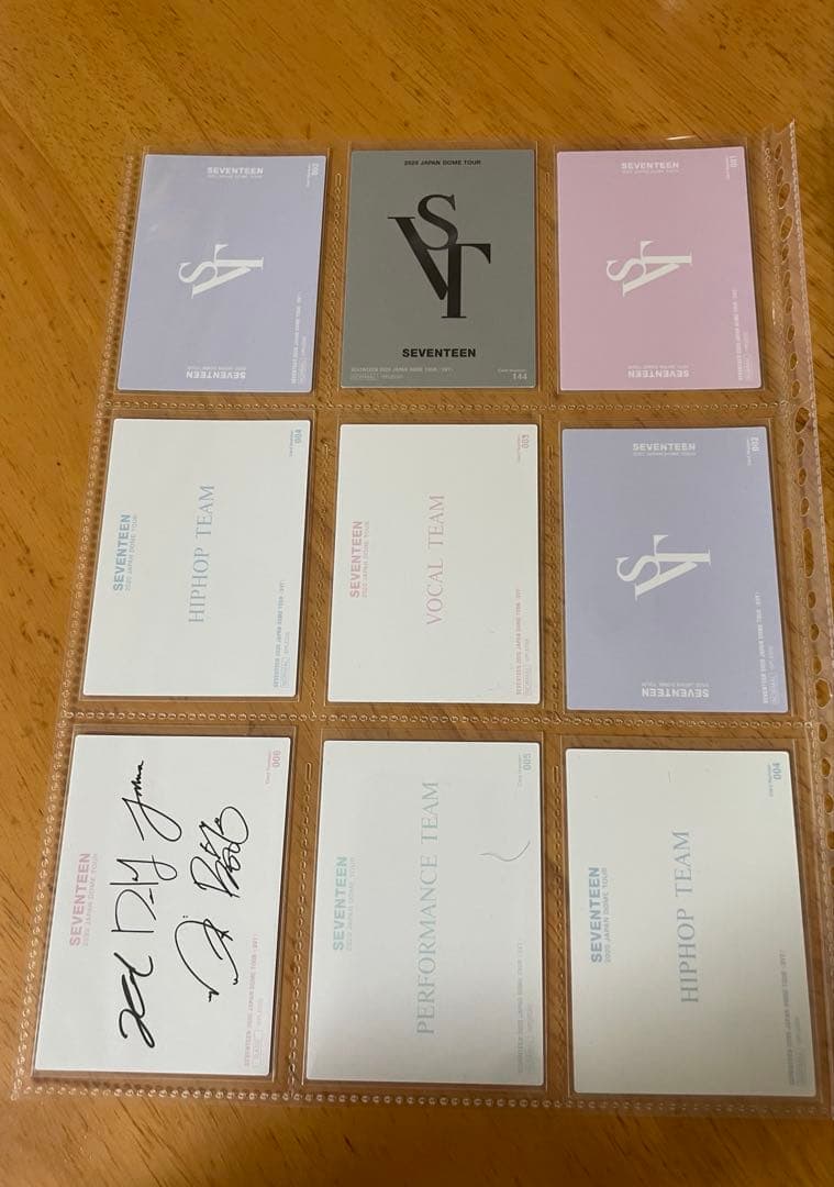 バラ売り専用】SEVENTEEN 2020ジャパンドームツアートレカ ver1 - メルカリ