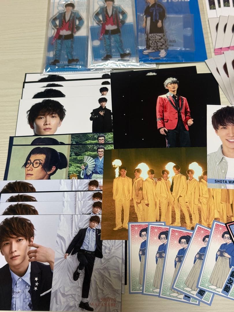 SnowMan 渡辺翔太 アクスタ デタカ ジュニア時代まとめ売り - メルカリ