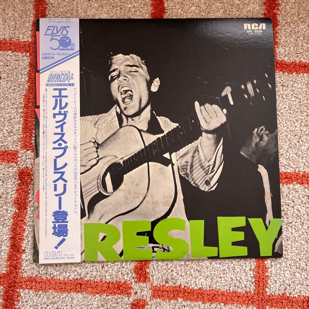 ELVIS PRESLEY LP レコード 登場 帯付き希少 エルヴィス・プレスリー登場 国内盤LPレコード - メルカリ