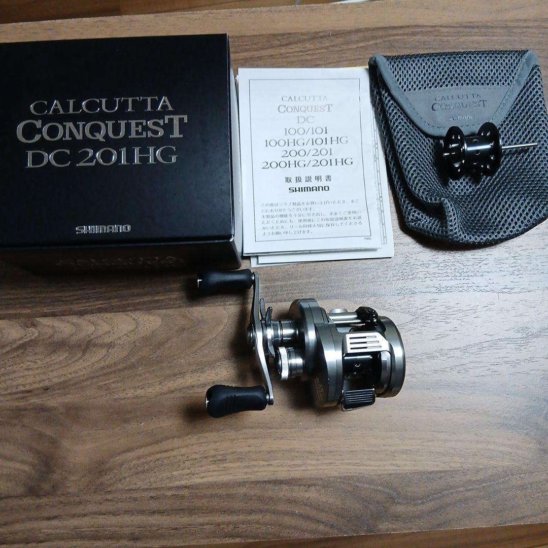 リール SHIMANO CALCUTTA CONQUEST DC 201HG シマノ（SHIMANO） 21カルカッタコンクエスト 201HG（左ハンドル