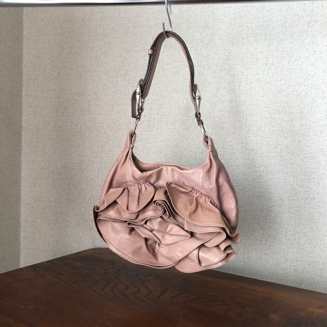 YVES SAINT LAURENT ナジャ レザー ショルダーバッグ ◇YSL イヴサンローラン ナジャ ショルダー バッグ◇ | Pay ID