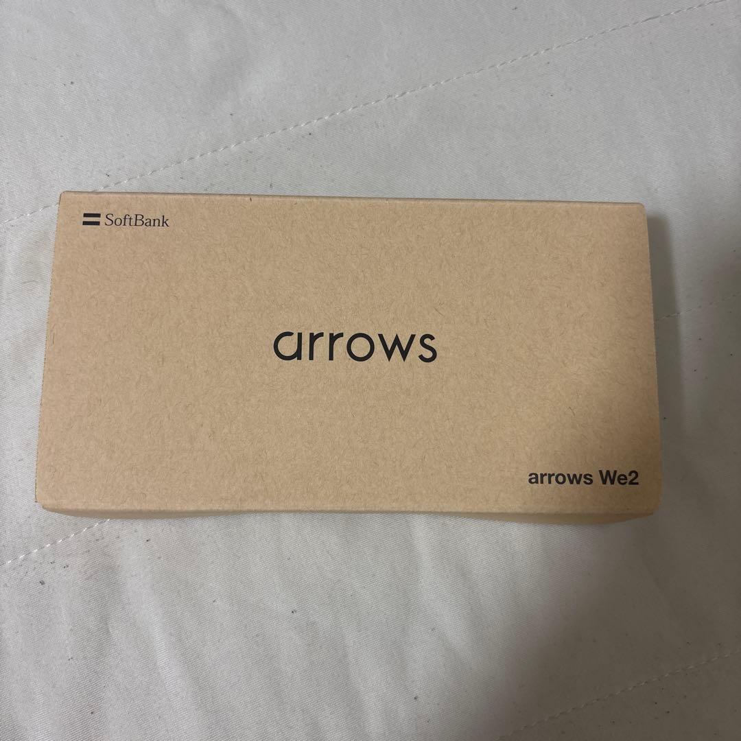 arrows we2 新品未使用　ミストホワイト　スマートフォン　本体　スマホ arrows We2 ミストホワイト A402FC 4GB/64GB 本体 Softbank SIMロック