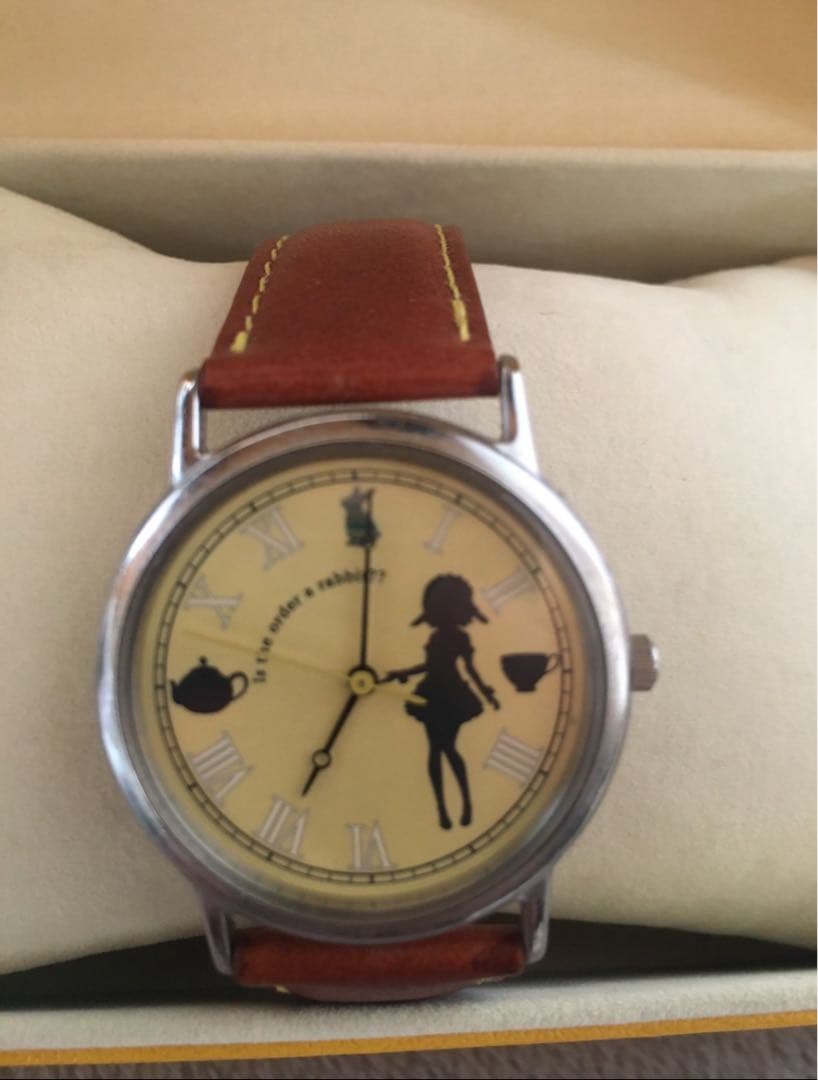 ご注文はうさぎですか?? ぴょんぴょんキャラうおっち　腕時計　シャロ　ウォッチ アニメ『ご注文はうさぎですか？？』ぴょんぴょんキャラうおっち発売