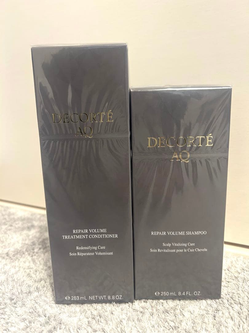 DECORTE AQ リペアボリュームシャンプー＆トリートメントセット AQ リペア ボリューム シャンプー ＜250mL＞ | DECORTÉ（コスメ