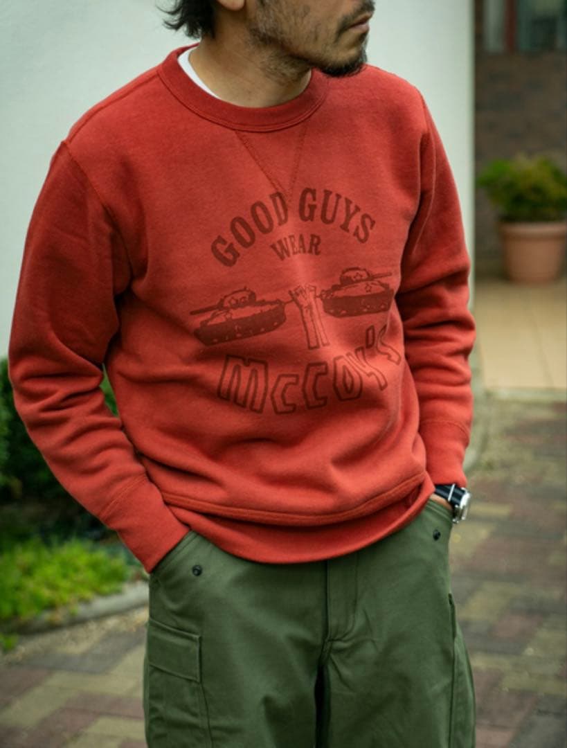 ニ*ー様 レア ヴィンテージ リアルマッコイズ スウェット 両V - メルカリ