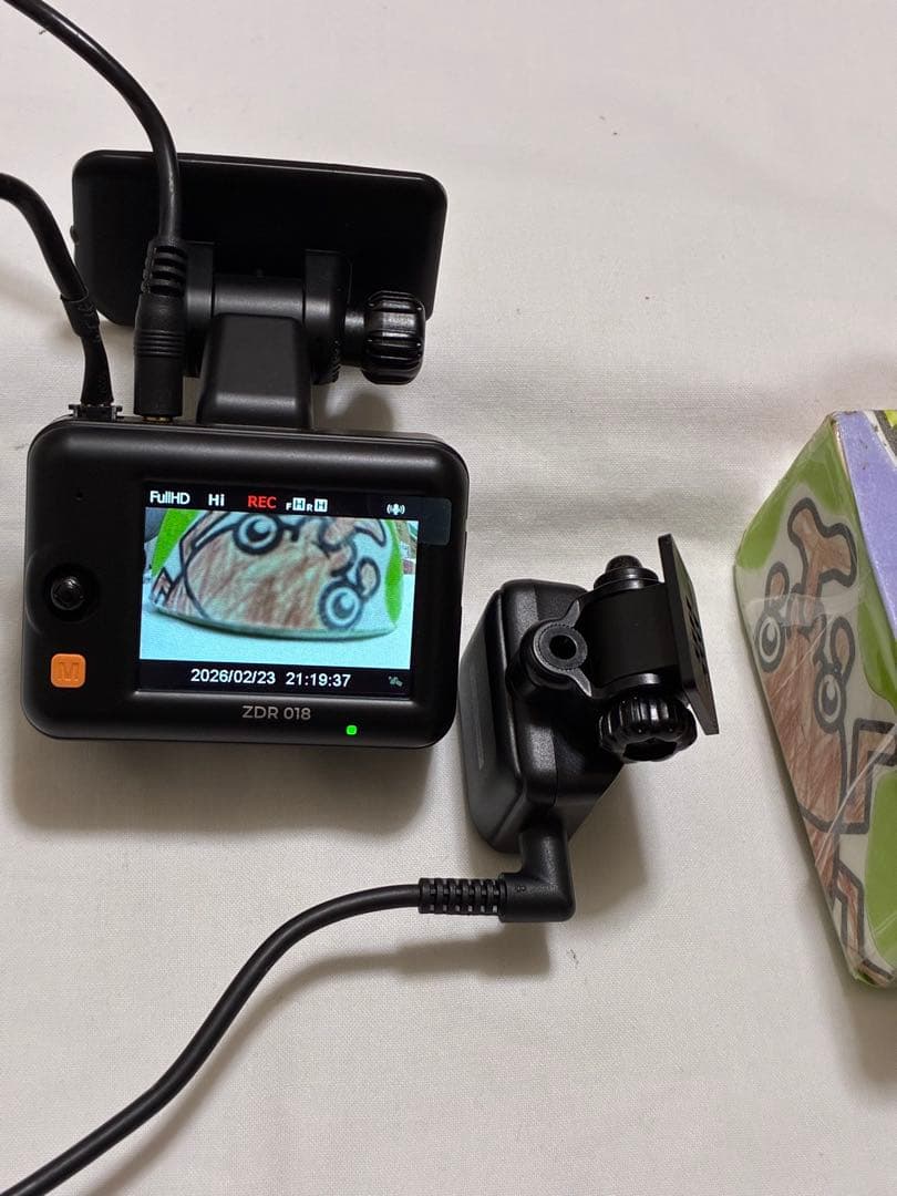 COMTEC ZDR 018 ドライブレコーダー 前後2カメラ(185) - メルカリ