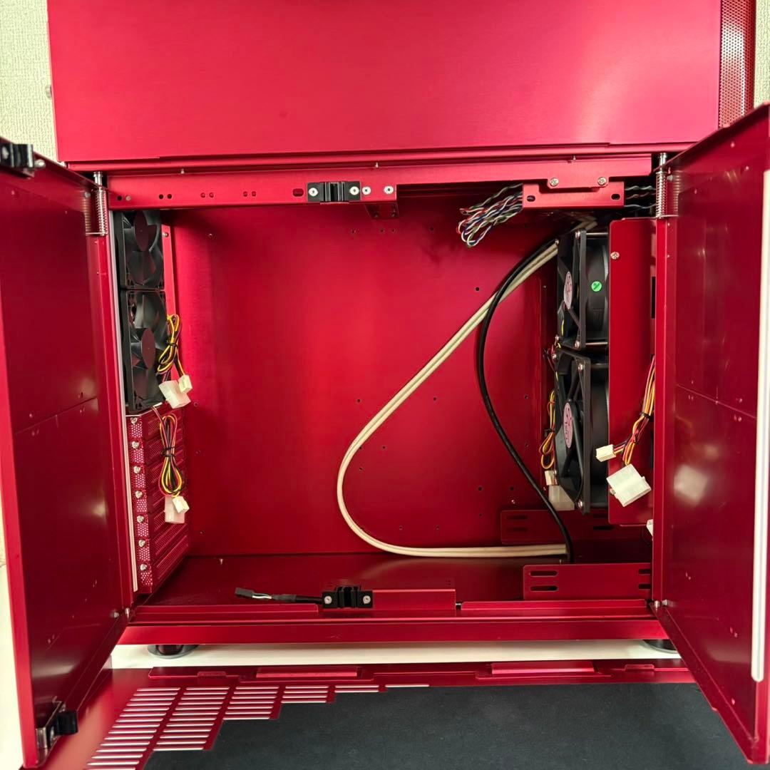 星野金属 Windy ウィンディ PCケース ALCADIA 赤 レッド アルミ - メルカリ