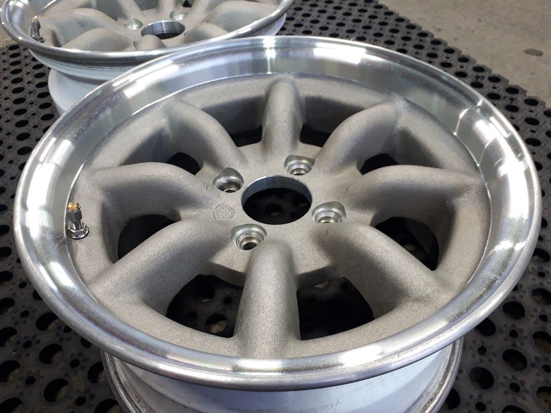 ワタナベアルミホイール4穴100SSRハヤシレイズロードスターナベツラ