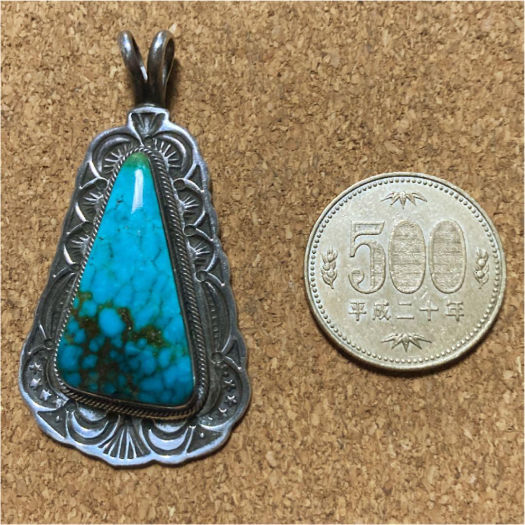 Gary Reeves ターコイズ ナバホ ペンダント インディアンジュエリー
